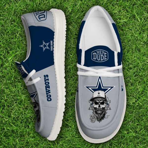 Tubopro Dallas Cowboys Personalized Hey Dude Shoes For Men And Women