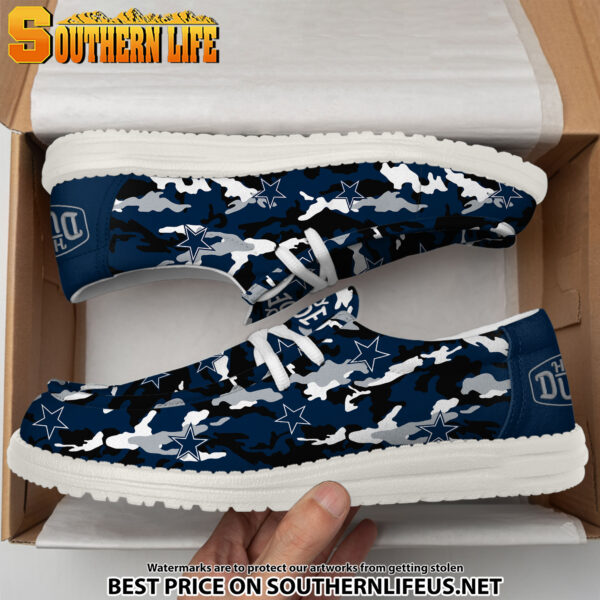 Tubopro Dallas Cowboys Personalized Hey Dude Shoes For Men And Women - Image 4