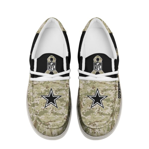 Tubopro Dallas Cowboys Personalized Hey Dude Shoes For Men And Women - Image 4