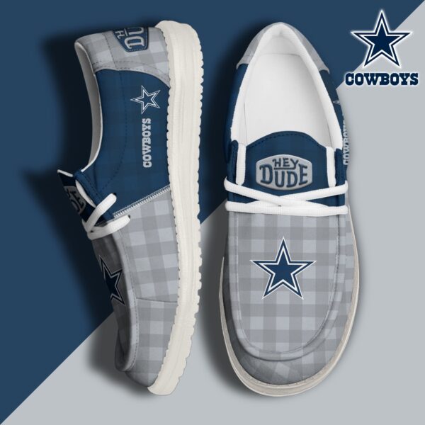 Tubopro Dallas Cowboys Personalized Hey Dude Shoes For Men And Women