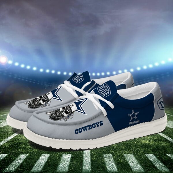 Tubopro Dallas Cowboys Personalized Hey Dude Shoes For Men And Women - Image 2