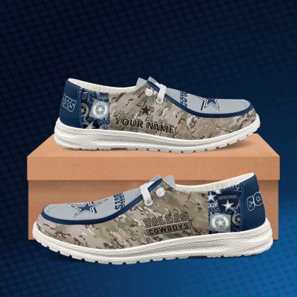 Tubopro Dallas Cowboys Personalized Hey Dude Shoes For Men And Women - Image 2
