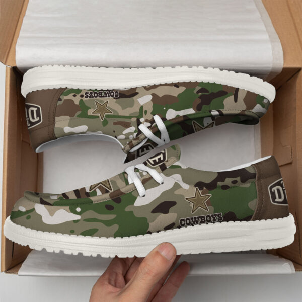 Tubopro Dallas Cowboys Personalized Hey Dude Shoes For Men And Women - Image 2