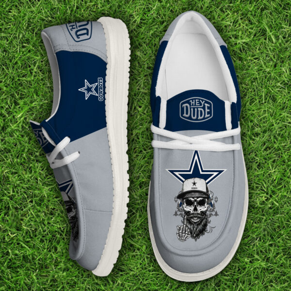Tubopro Dallas Cowboys Personalized Hey Dude Shoes For Men And Women