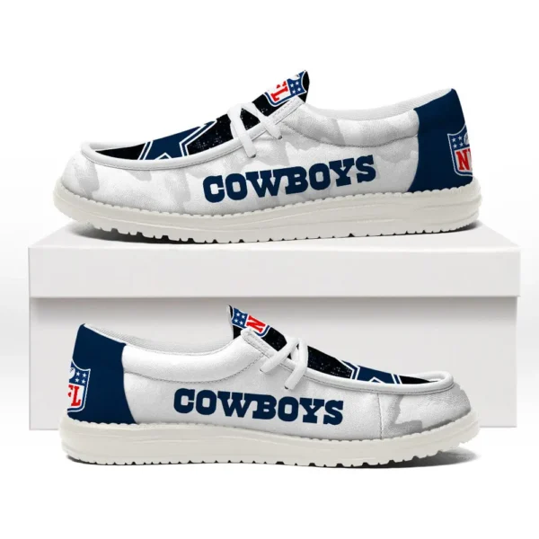 Tubopro Dallas Cowboys Personalized Hey Dude Shoes For Men And Women - Image 2