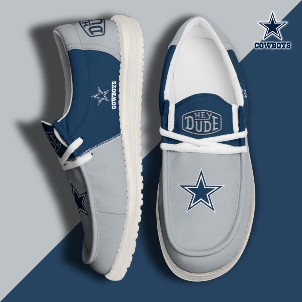 Tubopro Dallas Cowboys Personalized Hey Dude Shoes For Men And Women