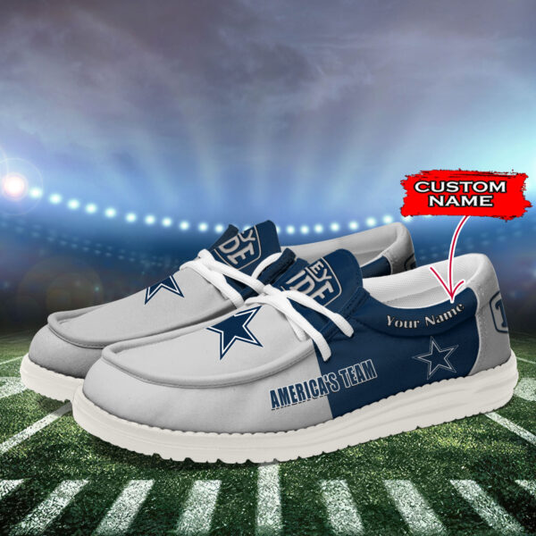Tubopro Dallas Cowboys Personalized Hey Dude Shoes For Men And Women - Image 3