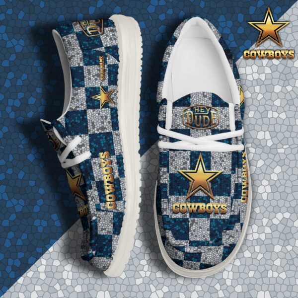 Tubopro Dallas Cowboys Personalized Hey Dude Shoes For Men And Women
