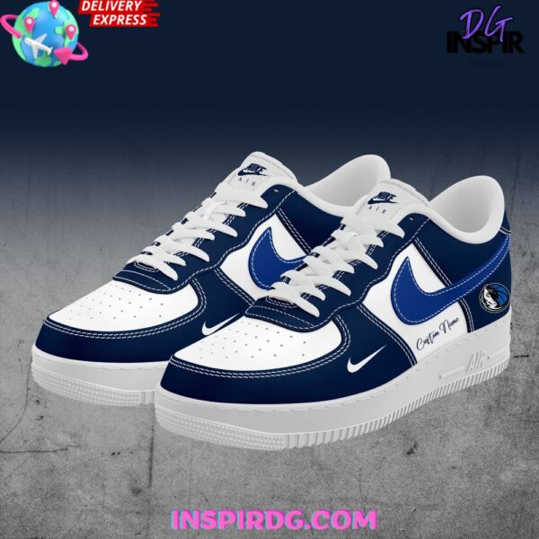 Tubopro Dallas Mavericks Air Low-Top Sneakers Shoes For Men And Women - Image 2