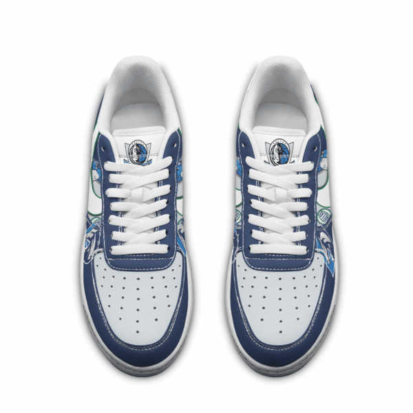 Tubopro Dallas Mavericks Air Low-Top Sneakers Shoes For Men And Women - Image 3