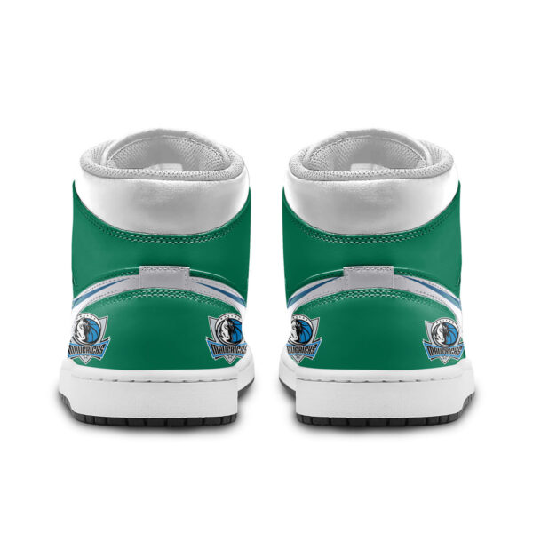 Tubopro Dallas Mavericks AJ1 High Sneakers Shoes For Men And Women - Image 2