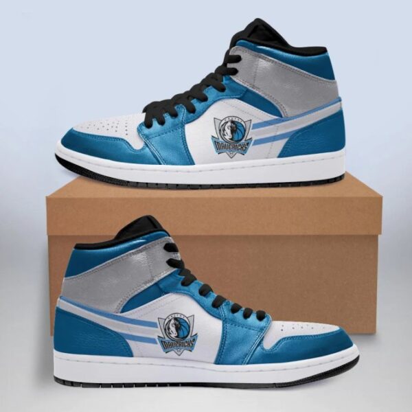 Tubopro Dallas Mavericks NBA AJ1 High Sneakers Shoes For Men And Women