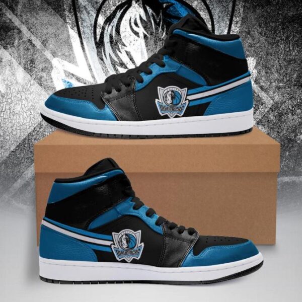 Tubopro Dallas Mavericks NBA AJ1 High Sneakers Shoes For Men And Women