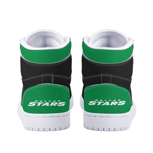 Tubopro Dallas Stars AJ1 High Sneakers Shoes For Men And Women - Image 4