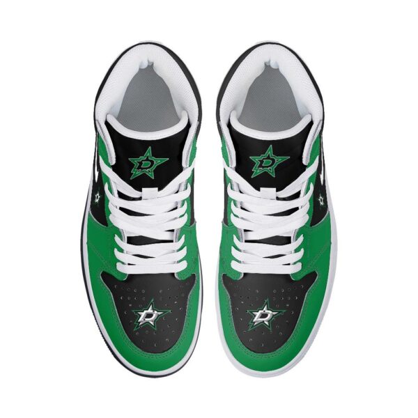 Tubopro Dallas Stars AJ1 High Sneakers Shoes For Men And Women - Image 3