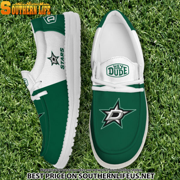 Tubopro Dallas Stars Personalized Hey Dude Shoes For Men And Women