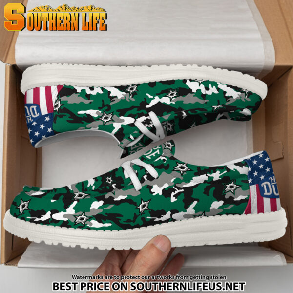 Tubopro Dallas Stars Personalized Hey Dude Shoes For Men And Women - Image 4