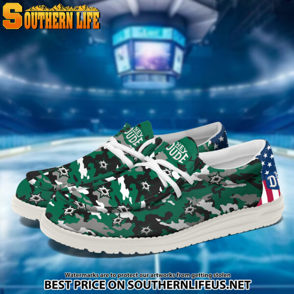 Tubopro Dallas Stars Personalized Hey Dude Shoes For Men And Women - Image 2