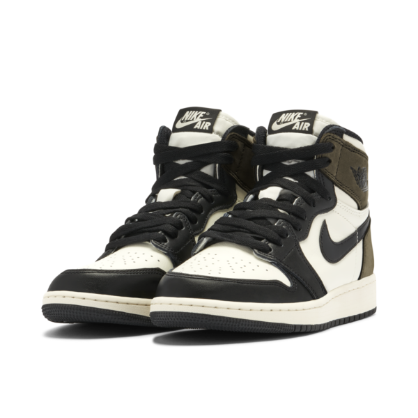 Tubopro Dark Mocha Gs AJ1 High Sneakers Shoes For Men And Women - Image 4
