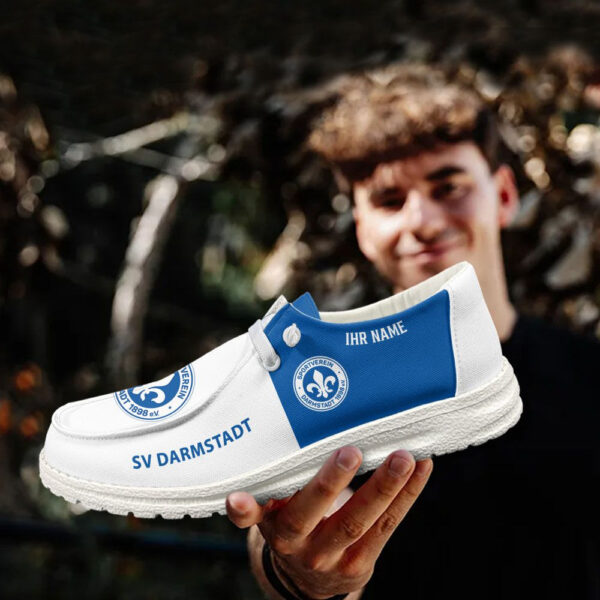 Tubopro Darmstadt 98 Personalized Hey Dude Shoes For Men And Women - Image 2