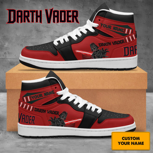 Tubopro Darth Vader AJ1 High Sneakers Shoes For Men And Women