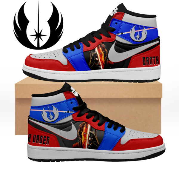 Tubopro Darth Vader AJ1 High Sneakers Shoes For Men And Women