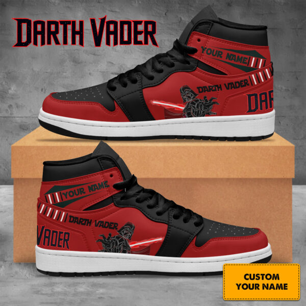 Tubopro Darth Vader AJ1 High Sneakers Shoes For Men And Women