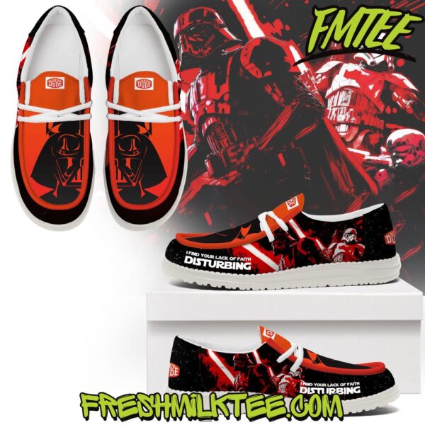 Tubopro Darth Vader Personalized Hey Dude Shoes For Men And Women