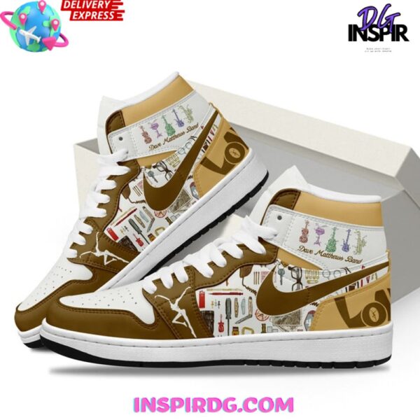 Tubopro Dave Matthews AJ1 High Sneakers Shoes For Men And Women - Image 2