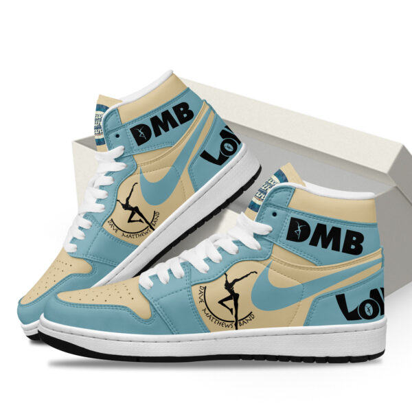 Tubopro Dave Matthews Band AJ1 High Sneakers Shoes For Men And Women - Image 2