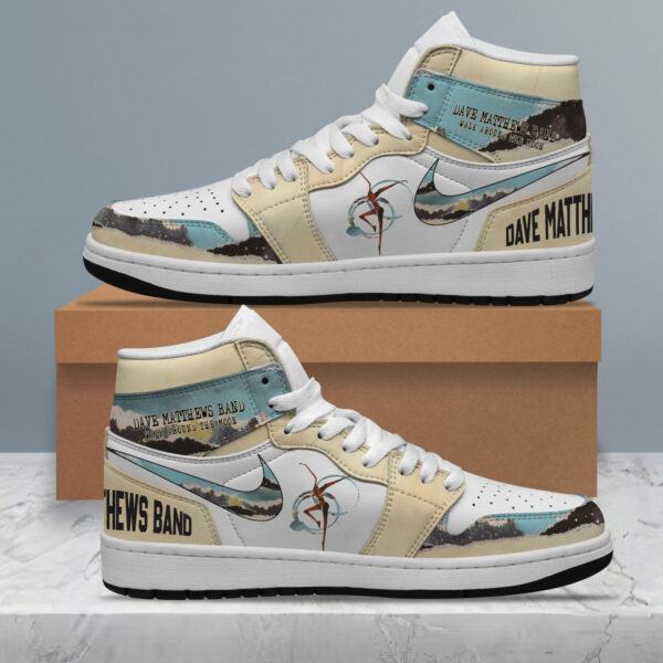 Tubopro Dave Matthews Band AJ1 High Sneakers Shoes For Men And Women