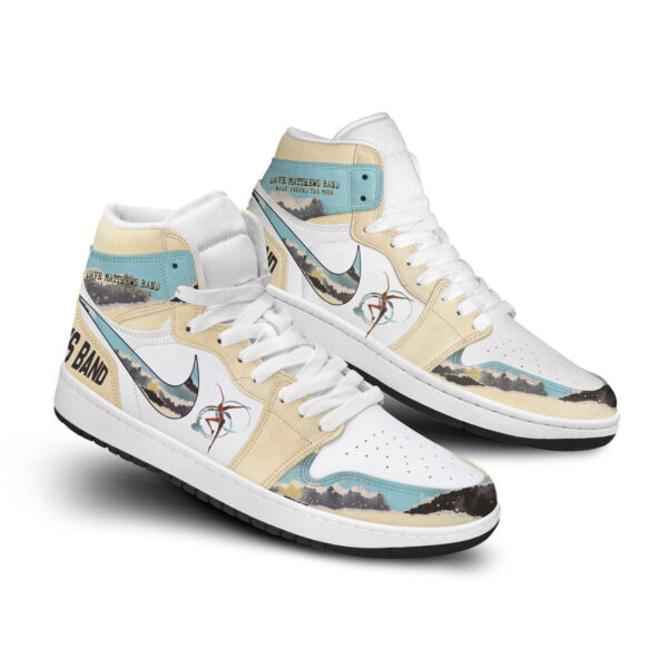 Tubopro Dave Matthews Band AJ1 High Sneakers Shoes For Men And Women - Image 3