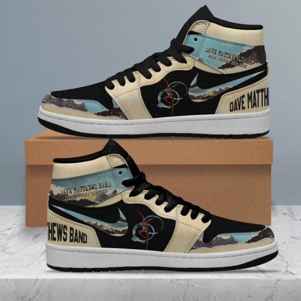 Tubopro Dave Matthews Band AJ1 High Sneakers Shoes For Men And Women