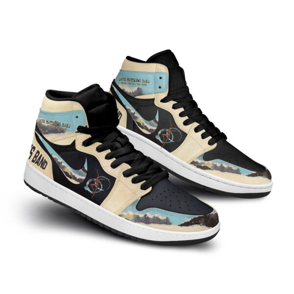 Tubopro Dave Matthews Band AJ1 High Sneakers Shoes For Men And Women - Image 3