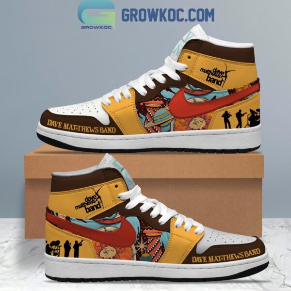 Tubopro Dave Matthews Band AJ1 High Sneakers Shoes For Men And Women