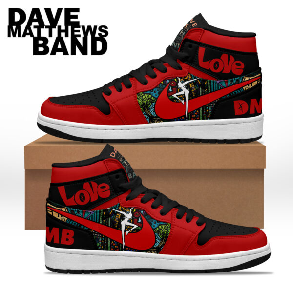 Tubopro Dave Matthews Band AJ1 High Sneakers Shoes For Men And Women
