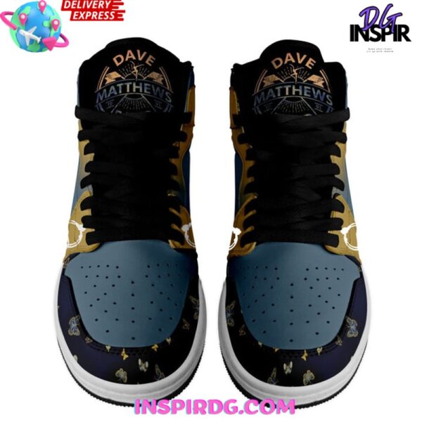Tubopro Dave Matthews Band AJ1 High Sneakers Shoes For Men And Women - Image 3