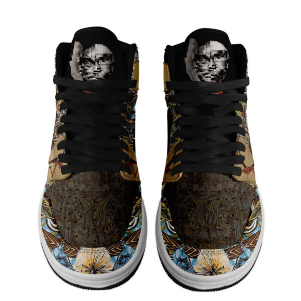 Tubopro Dave Matthews Band AJ1 High Sneakers Shoes For Men And Women - Image 4