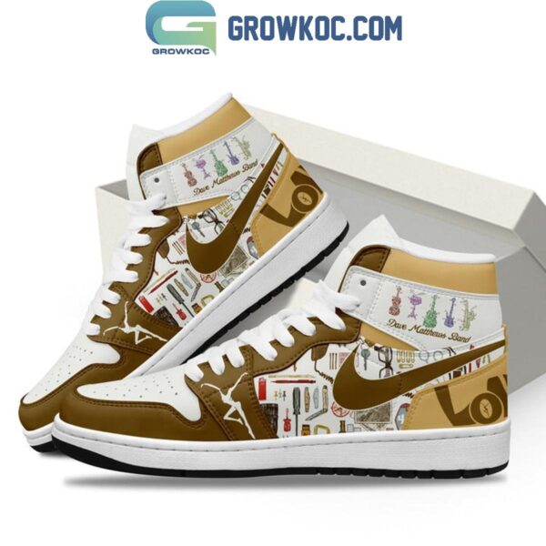 Tubopro Dave Matthews Band AJ1 High Sneakers Shoes For Men And Women - Image 2