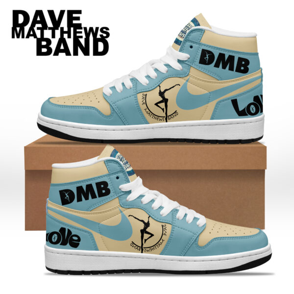 Tubopro Dave Matthews Band AJ1 High Sneakers Shoes For Men And Women
