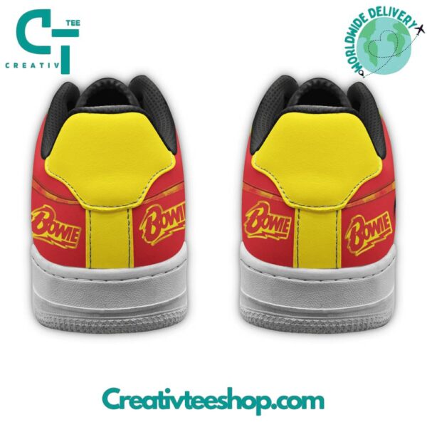 Tubopro David Bowie Air Low-Top Sneakers Shoes For Men And Women - Image 4