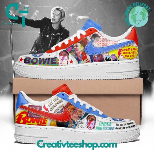 Tubopro David Bowie Air Low-Top Sneakers Shoes For Men And Women