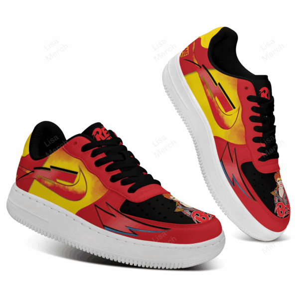 Tubopro David Bowie Air Low-Top Sneakers Shoes For Men And Women - Image 3