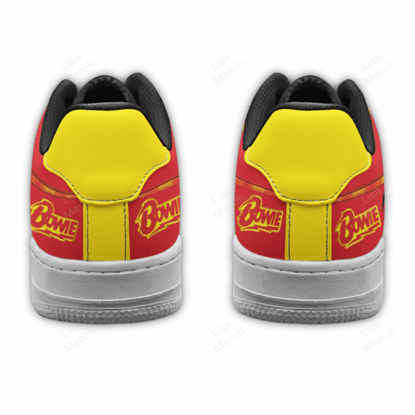 Tubopro David Bowie Air Low-Top Sneakers Shoes For Men And Women - Image 4