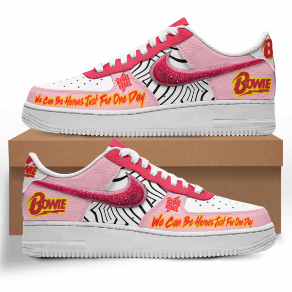 Tubopro David Bowie Air Low-Top Sneakers Shoes For Men And Women - Image 4
