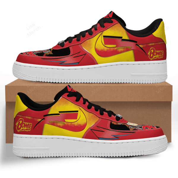 Tubopro David Bowie Air Low-Top Sneakers Shoes For Men And Women - Image 5