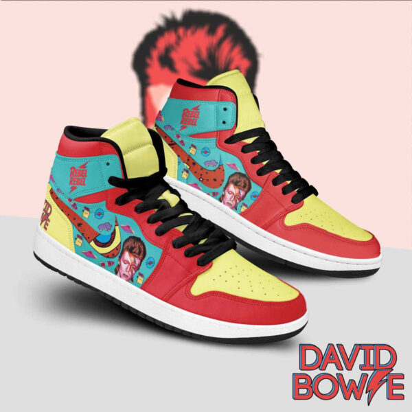 Tubopro David Bowie AJ1 High Sneakers Shoes For Men And Women