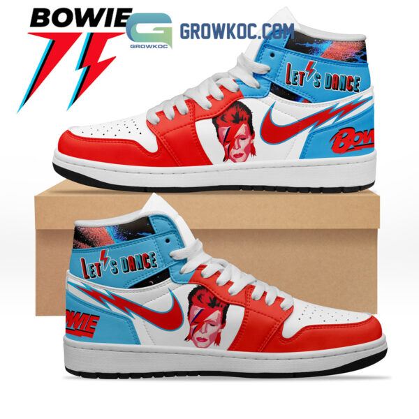 Tubopro David Bowie AJ1 High Sneakers Shoes For Men And Women