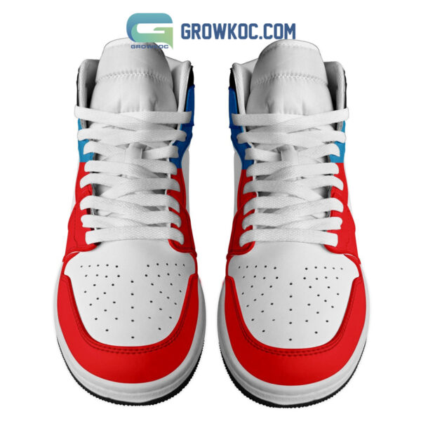 Tubopro David Bowie AJ1 High Sneakers Shoes For Men And Women - Image 2