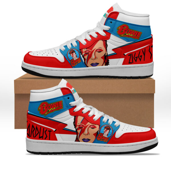 Tubopro David Bowie AJ1 High Sneakers Shoes For Men And Women